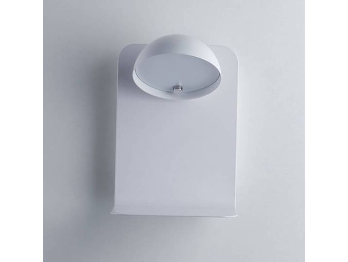 Eco-Light Wandleuchte Boing, weiß / opal, für Schlafzimmer, Metall, Modern, Leselampe