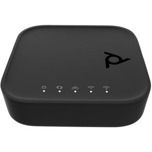 Poly HP ATA 402 VoIP-Telefonadapter, 2 FXS-Port, 4 SIP-Profile