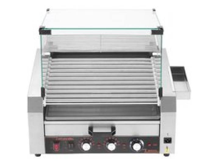 Appareil à hot dog - DUOKU - HD11 - Acier inoxydable - 2400 W - Capacité 30 saucisses