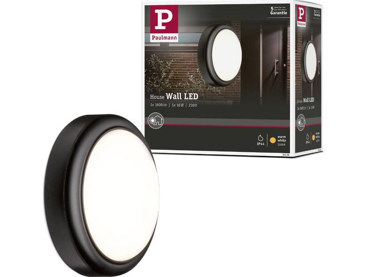 Paulmann Outdoor Wandleuchte IP44 15W 230V Anthrazit