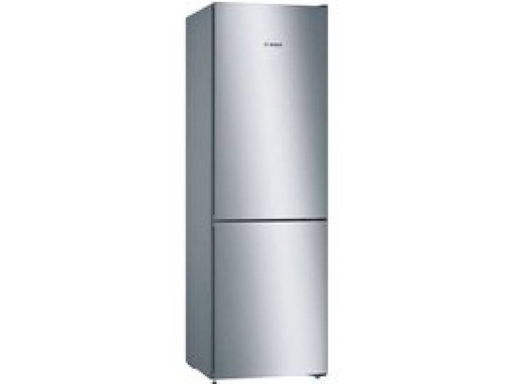 BOSCH - Réfrigérateur combiné pose-libre SER4 inox look - Vol.total: 326l - réfrigérateur: 237l - congélateur: 89l - Full no frost