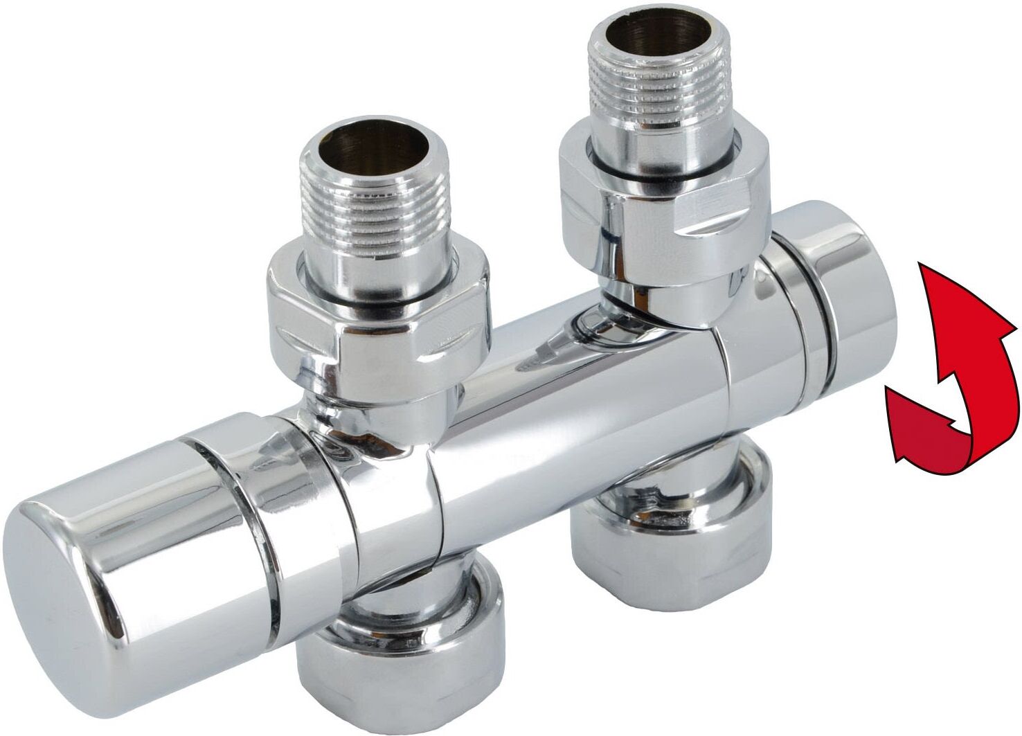 Zehnder Design Line connection fitting type U, swivel, connection 5 cm 839171