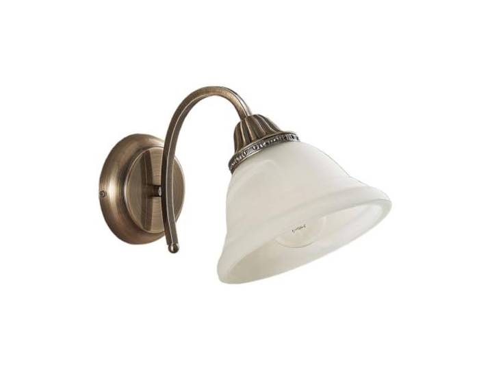 Lindby Wandleuchte innen in alabaster, altmessing, Wandlampe