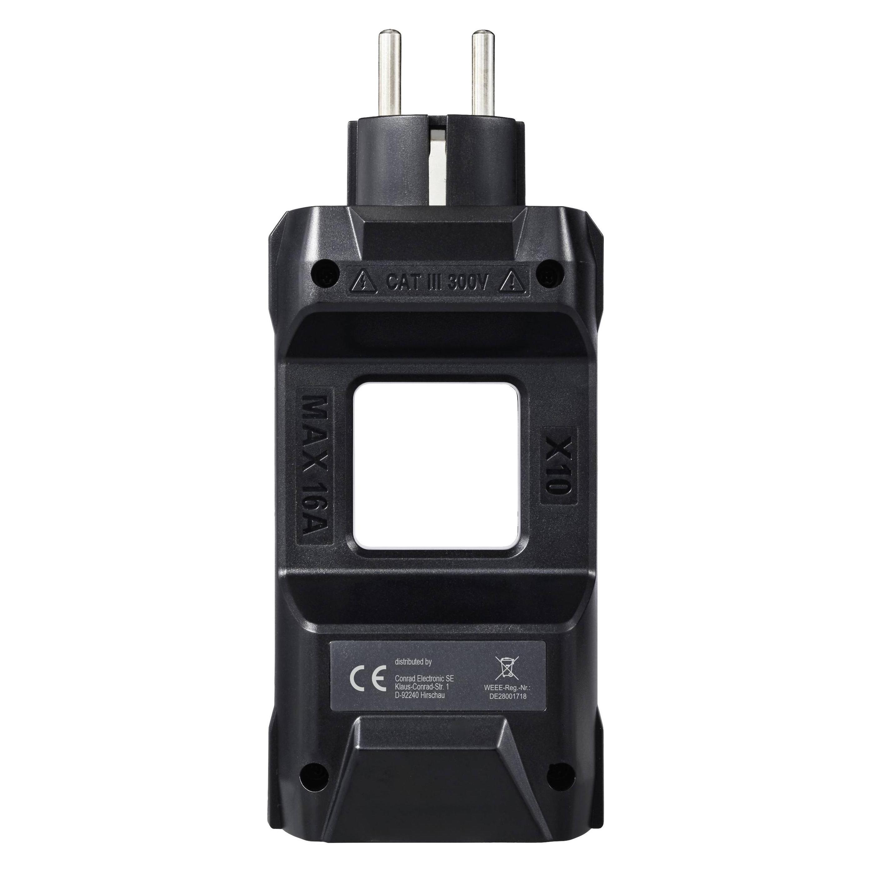 Voltcraft DMA-1LS 16 Messadapter - Dunkelgrau (VC-16041160)