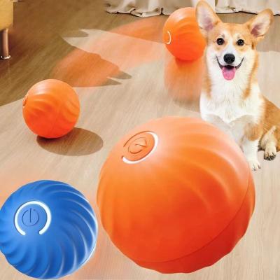 Uplift Picks BounceBuddy Interactive Automatic Moving Dog Toy Ball orange