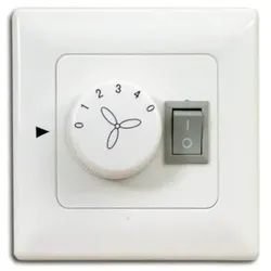 Pepeo Wand-/Stufenschalter für Deckenventilator mit Licht