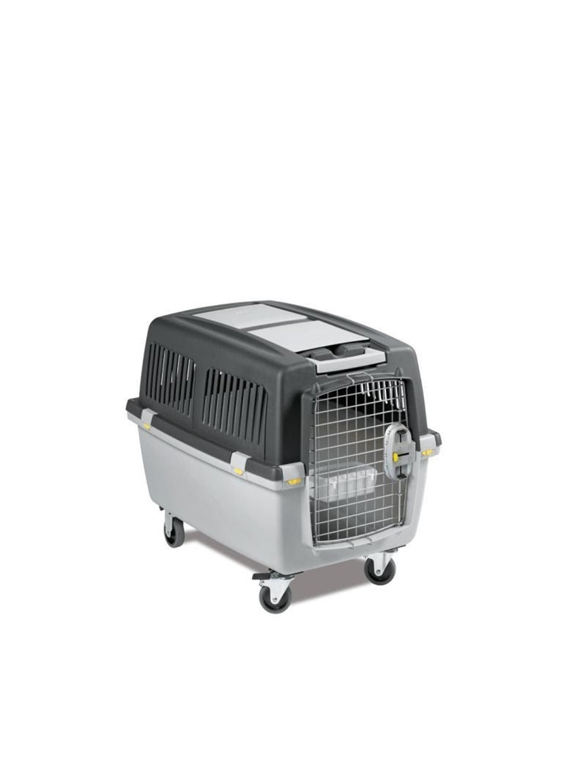 Stefanplast Gulliver 4 IATA Transportbox, grau/grau, 71 x 51 x 50 cm