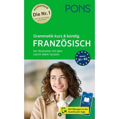 PONS Grammatik kurz & bündig Französisch, Taschenbuch von , PONS Langenscheidt GmbH, 978-3-12-566063-2