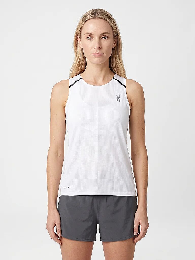 ON Damen Lauftank Performance weiss   XS W
