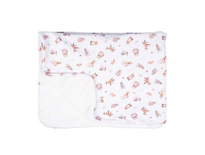 Wrendale Designs Kleine Bosdieren Baby Deken