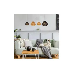Globo Lighting Hängeleuchte   , schwarz , Maße (cm): B: 30 H: 120