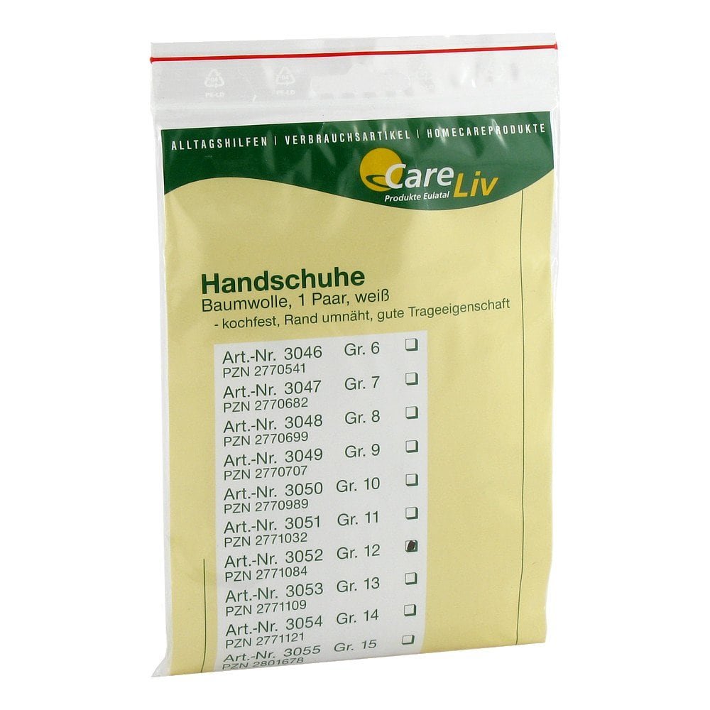 Careliv Produkte OHG Handschuhe Baumwolle Größe 12 02771084