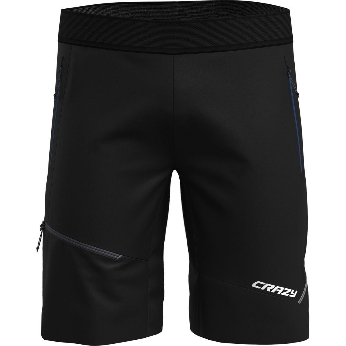 Crazy Herren Acceleration Shorts (Größe L, schwarz)
