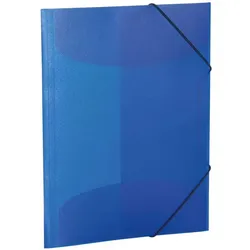HERMA 19507 Sammelmappe Polypropylen (PP) Blau, Durchscheinend A4
