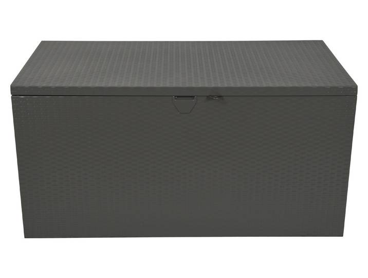 Spacemaker Kissenbox Metall Quarzgrau 133 x 70 x 65 cm 509 l
