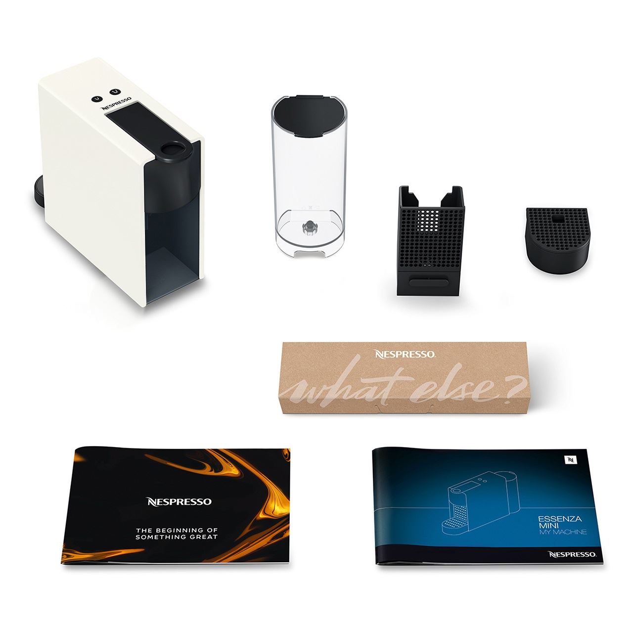 Krups Kaffeemaschine Nespresso Essenza mini *weiß*