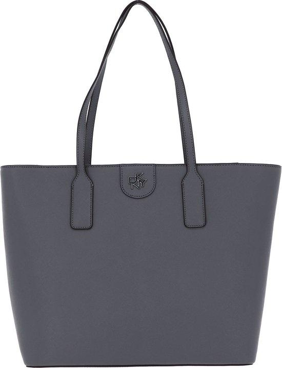 Dkny Carol Saff Shopper LT Char - 4 Fächer, Leder, Reißverschluss