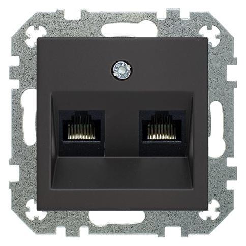 Liregus IKL-002-01.R/ON59 COMPUTER SOCKET 2XRJ45 (IKL-002-01.R/ON5)