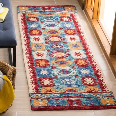 SAFAVIEH Handmade Aspen Prudence Boho Tribal Wool Rug