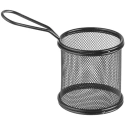 Hendi 48x Miniatur-Frittierkörbe,90x90x(H)90mm