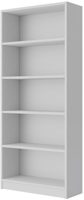 Latitude Run Aeriella 185.5 cm H x 80 cm W Standard Bookcase White