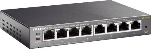 TP-LINK TL-SG108PE TL-SG108PE Netzwerk Switch 8 Port 1 GBit/s PoE-Funktion