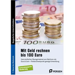 Mit Geld rechnen bis 100 Euro, Schulbücher von Katja Erdmann