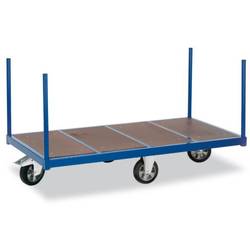 ROLLCART 02-1242R Schwerlastwagen Feststeller Stahl pulverbeschichtet Traglast (max.): 1200 kg