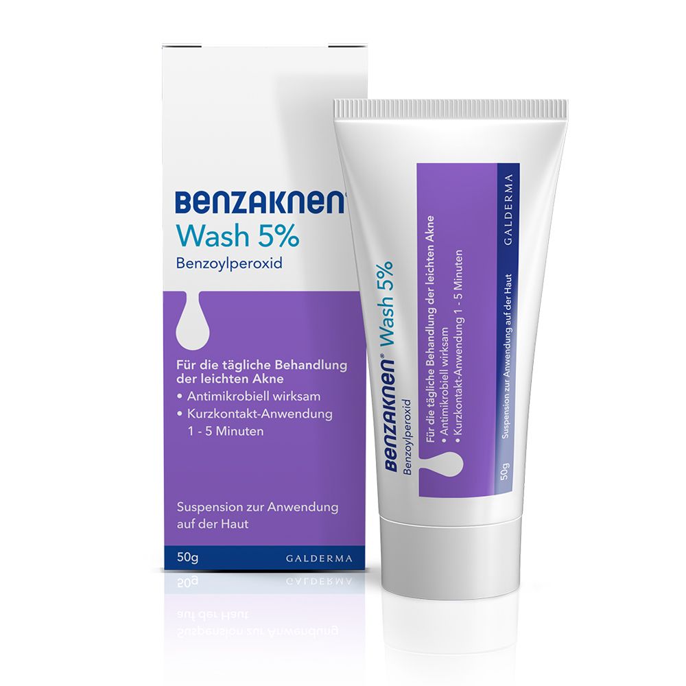 Benzaknen Wash 5% Suspension 50 g