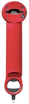 Uplift Essentials Multifunctional Retractable Universal Bottle Opener red