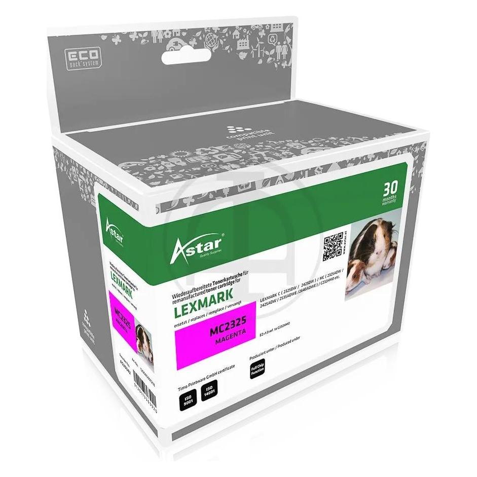 Astar AS20342 LEXMARK C232HM0 MC Toner (M) (AS20342)