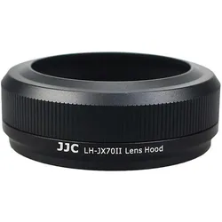 JJC LH JX70II Fuji Zonnekap zwart, Gegenlichtblende, Schwarz