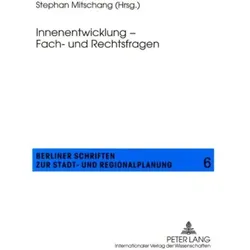 Innenentwicklung - Fach- und Rechtsfragen, Fachbücher von Stephan Mitschang