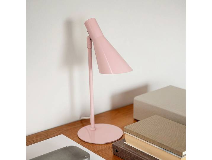 DL12 Lampe à poser Mini, rose, E14, métal - Dyberg Larsen DL12 Mini - Salon / séjour - Scandinave - Rond