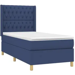 vidaXL, Boxspringbett, Faranina (Knopfheftung Design) (100 x 200 cm)