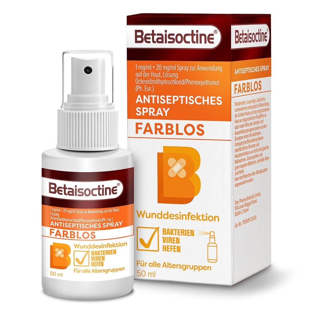 HERMES Arzneimittel GmbH Betaisoctine Spray antiseptische Wunddesinfektion 19989427
