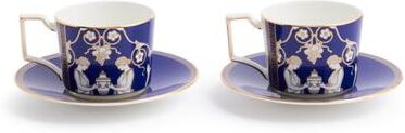 Wedgwood Renaissance Gold Teacup Saucer 8.45oz, Set of 2 - 8.45 oz