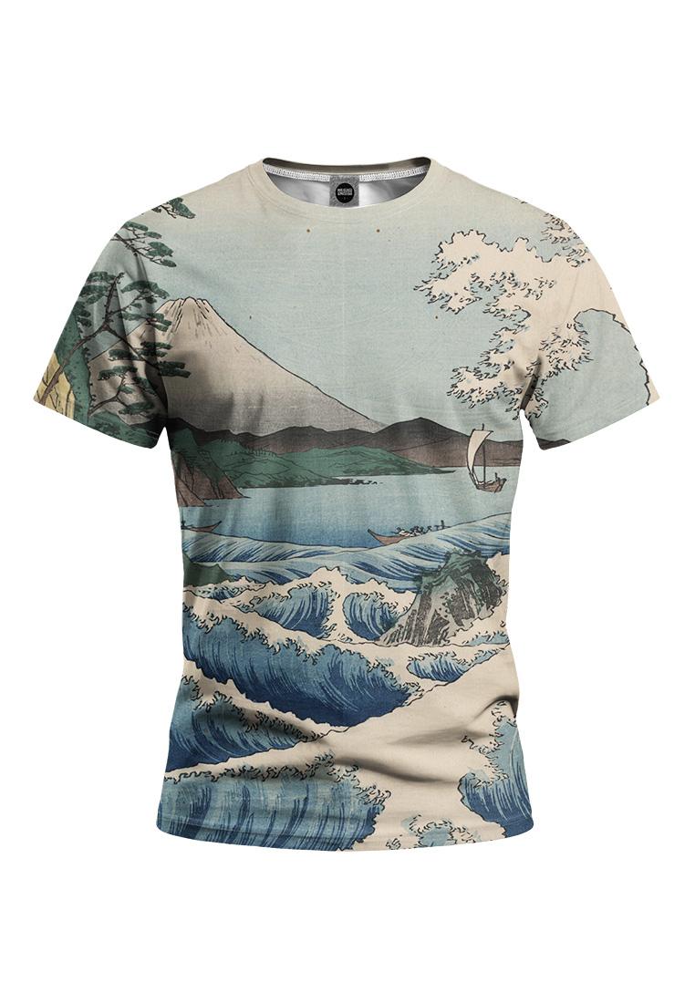 Sea of Satta T-Shirt mit beidseitigem Druck