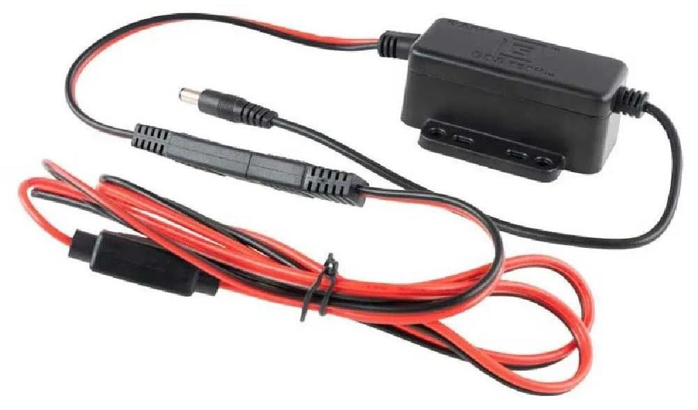 RAM Mounts RAM-GDS-CHARGE-V9U Oplader voor auto, DC, 12V, 3,5A, 1,2 meter, zwart-rood