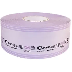 Sterilisations-Rolle 80 mm x 200 m ohne Falte mit Dampfindikator VE= 8 Rollen