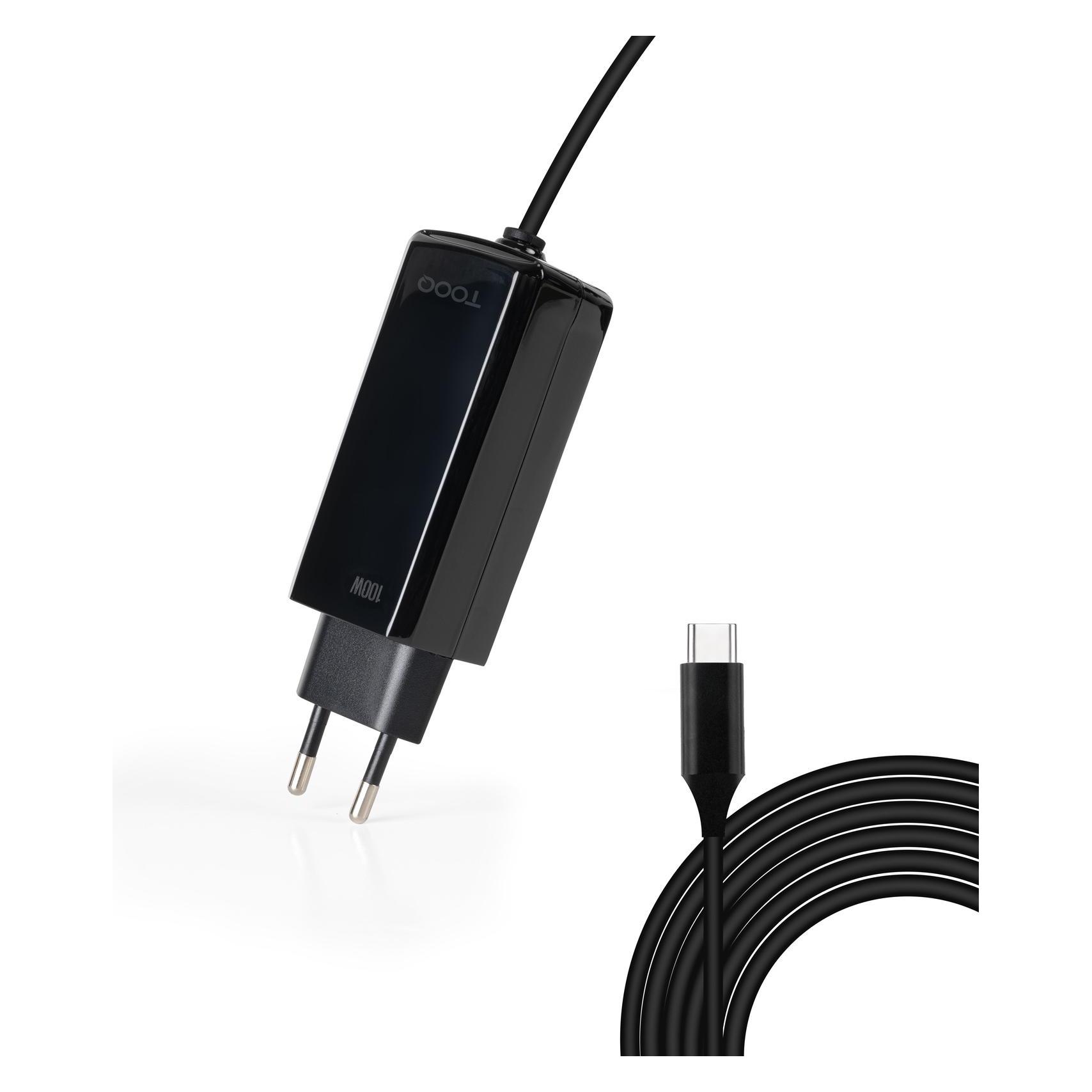 Tooq Technology TQLC-USBCGAN100PD-C (100 W, 1 Port) (TQLC-USBCGAN100PD-C)