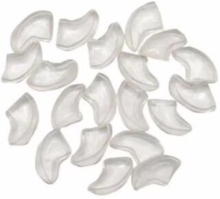 Uplift Treasures Soft Silicone Cat Nail Caps Set clear xsold