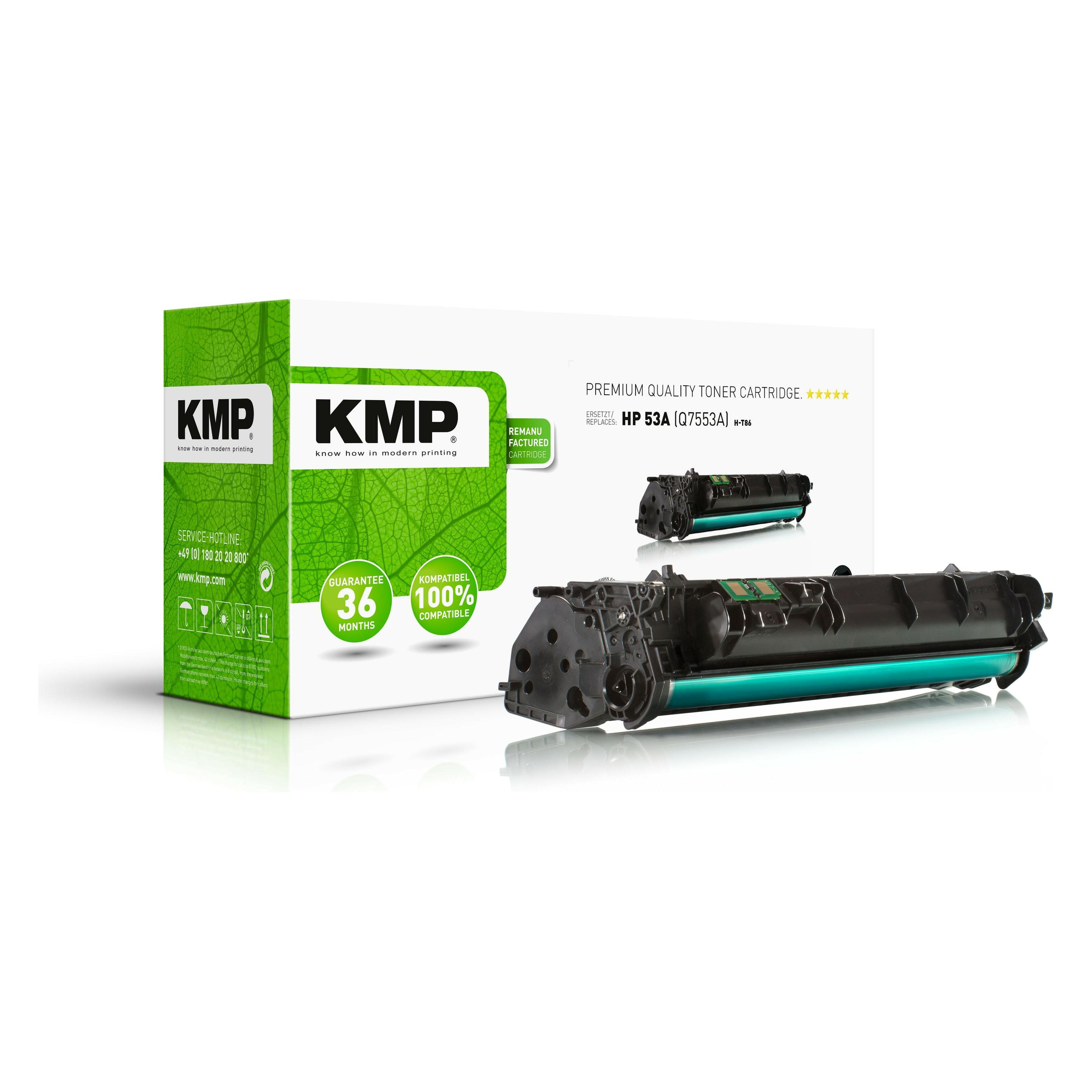 KMP H-T86 - Schwarz - compatible - Tonerpatrone (BK) (1207,0000)