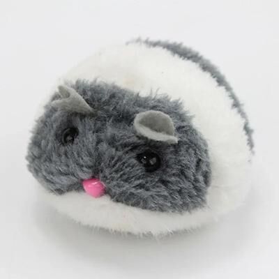 Uplift Picks Interactive Plush Mouse Cat Toy Shaking Movement Kitten Toy For Indoor Hunting Play green