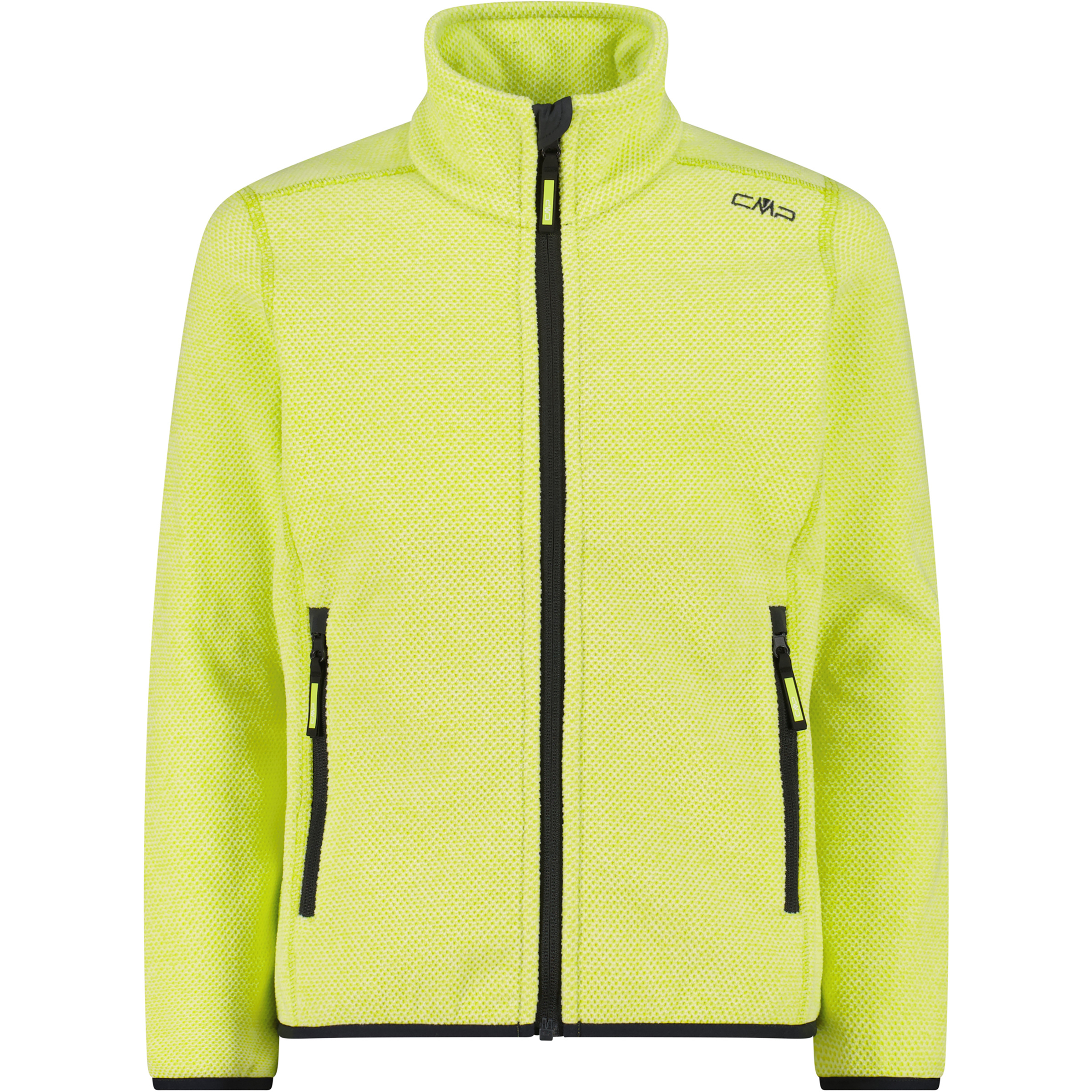 CMP Kinder Fleecejacke gelb Größe 110 Trekking Atmungsaktiv
