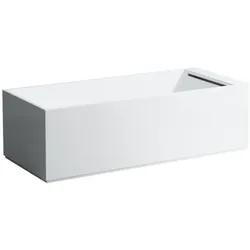 LAUFEN Kartell Freistehbadewanne H2223320006161 176 x 76 cm, mit LED-Beleuchtung, weiß