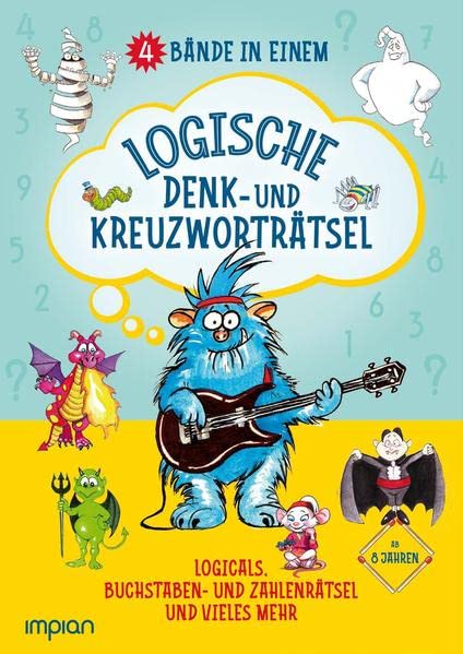 Inge Gürtzig - Logische Denk- und Kreuzworträtsel: 4 Bände in einem: Logicals, Buchstaben- und Zahlenrätsel und vieles mehr - Preis vom 30.09.2026 09:01:18 h