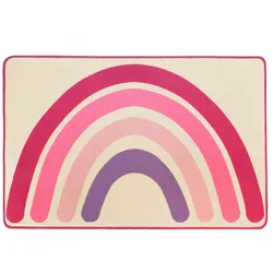 Tchibo - Kinderteppich »Rainbow« - rosa