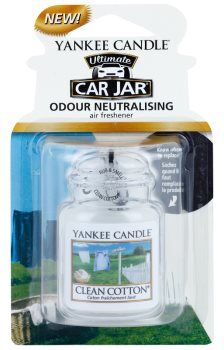 Yankee Candle Clean Cotton ambientador auto suspenso 1 un.. Clean Cotton