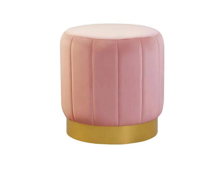 Xlmoebel Hocker Runder Polsterhocker in modernem Design für Wohnräume (1 St., Hocker), Hergestellt in Europa